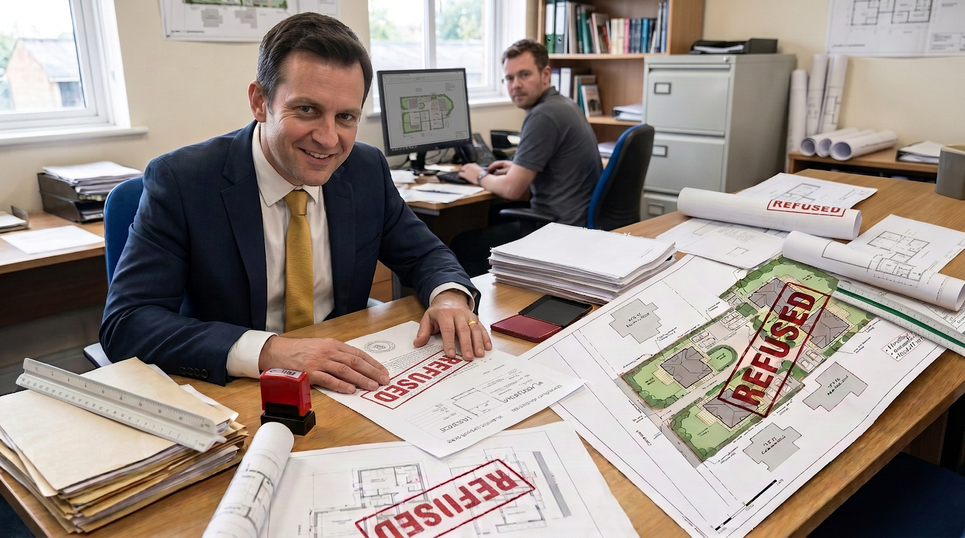 Planning Refusal Notice reviewed by architect